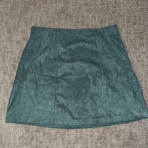 Green Women's Skirt